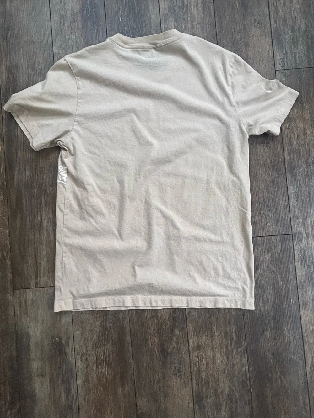 True Religion Men’s Tan Graphic Buddha Logo Tee